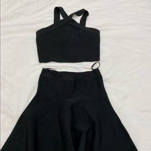 Halter Top & A-line Skirt